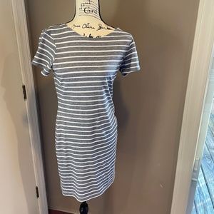 Sail to Sable striped short sleeve dress